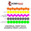 HobbyMad Universal Paint Rack - 6 tier