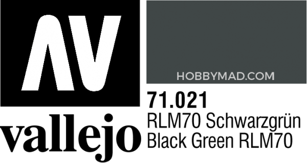 71021 Model Air - Black Green RLM70 17ml