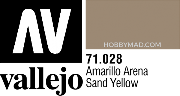 71028 Model Air - Sand Yellow 17ml