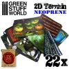 2D Assortment - Neoprene Terrain Set, 22pcs