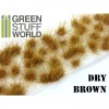 Grass TUFTS XL - 12mm self-adhesive - DRY BROWN