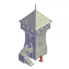 Defense Tower, 3DP4U, 28mm Scale