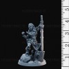 Mini Choice: Half-Orc Fighter Female 01