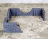 Ruined Walls, Normandy, Suitable for 28mm wargaming