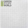 ABS Plasticard A4 - OFFSET CURVED Texture Sheet