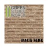 ABS Plasticard Textured - ROUGH Rock Wall, A4 sheet