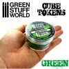 Cube Tokens, GREEN, 50x