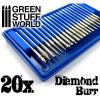 Diamond Burr Set with 20 Tips