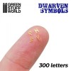 Dwarven Runes & Symbols, 300 letters