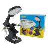 HELPING HANDS + LED LIGHT WORKSTATION