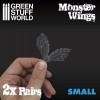 Monster Wings, Resin, Small, 2 Pairs