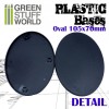 Plastic Bases, Oval Pill, AOS, 105x70mm