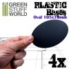 Plastic Bases, Oval Pill, AOS, 105x70mm