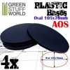 Plastic Bases, Oval Pill, AOS, 105x70mm