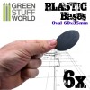 Plastic Bases, Oval Pill, AOS, 60x35mm