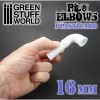 Plasticard Pipe ELBOWS 16mm