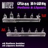 Resin Set - Potions & Liquor Bottles, 12x