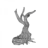 Tree Trunk 4, 130mm, Suitable for 28mm gaming