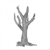 Tree Trunk 5, 140mm, Suitable for 28mm gaming