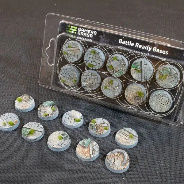 Battle Ready Bases, Urban Warfare, 25mm (10x)