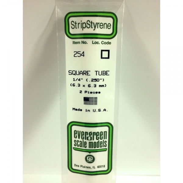 254 1/4in Square Tube (2)