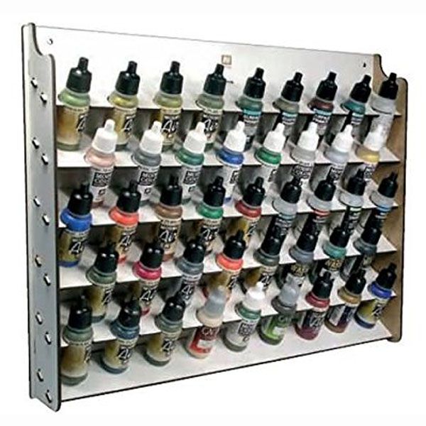 26010 Wall (Vertical) Paint Rack for17ml Bottles