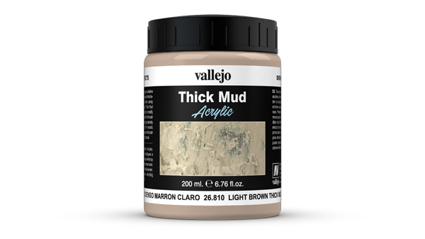 26810 Diorama Effects - Light Brown Thick Mud 200ml
