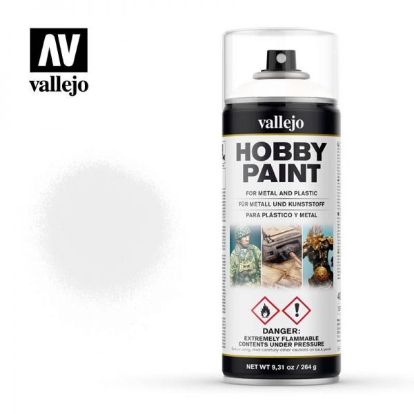 28010 Aerosol Primer - White Hobby Paint, 400ml
