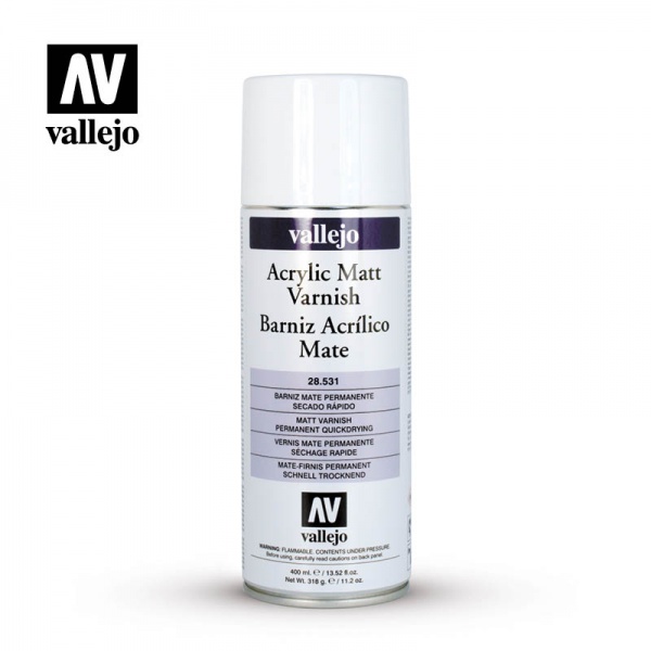 28531 Aerosol Matt Varnish 400ml