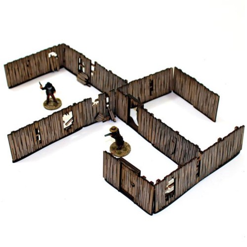 Yard Panel Fencing (with gates)