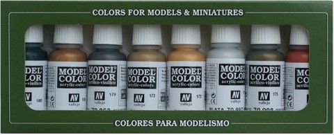 Model Air Set: Metallic Colors (8)