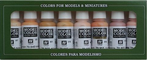 70124 Model Color Set - Face & Skin Tones (8)