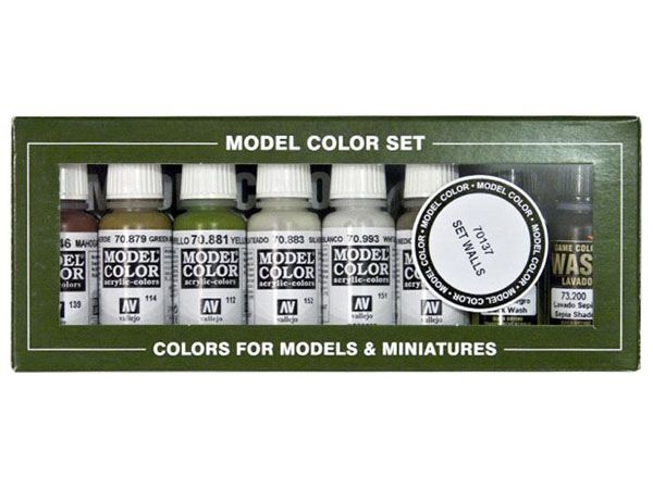 70137 Model Color Set - Building and Walls Set (8)