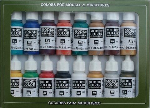 70142 Model Color Set - Medieval Colors (16)