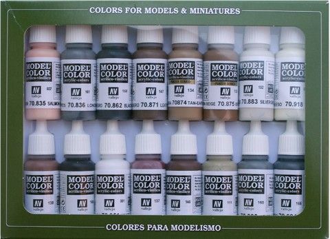 70144 Model Color Set - Equestrian Colors (16)