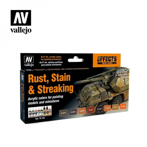 70183 Model Color Set - Staining, Rust and Streaking (8)