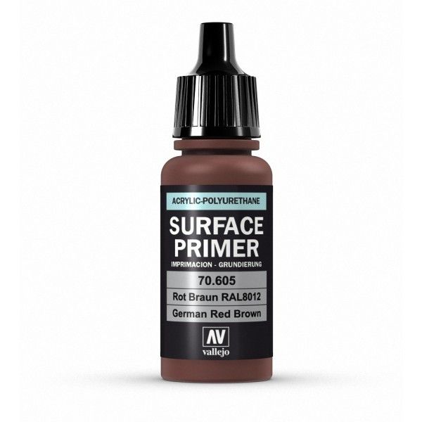 70605 Surface Primer - Ger. Red Brown 17ml