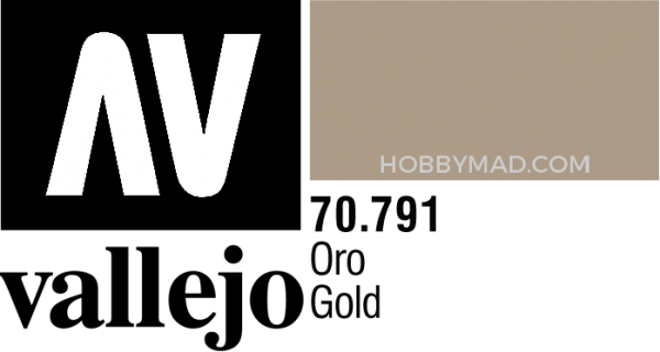 70791 Model Colour - Gold (Alcohol Based) 35ml