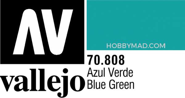 70808 Model Colour - Blue Green 17ml