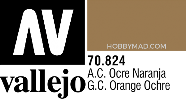 70824 Model Colour - Ger.Cam.Orange Ochre 17ml