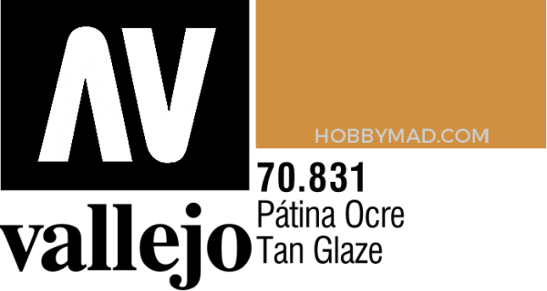 70831 Model Colour - Tan Glaze 17ml