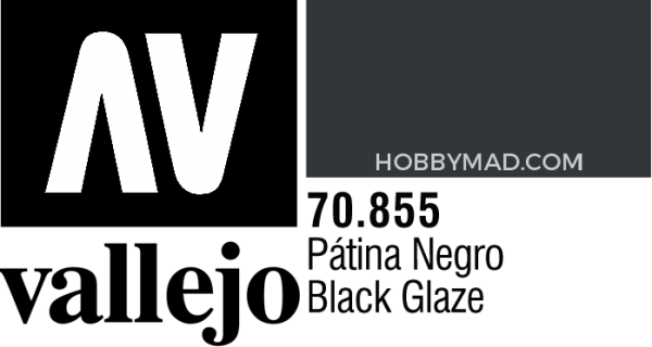 70855 Model Colour - Black Glaze 17ml