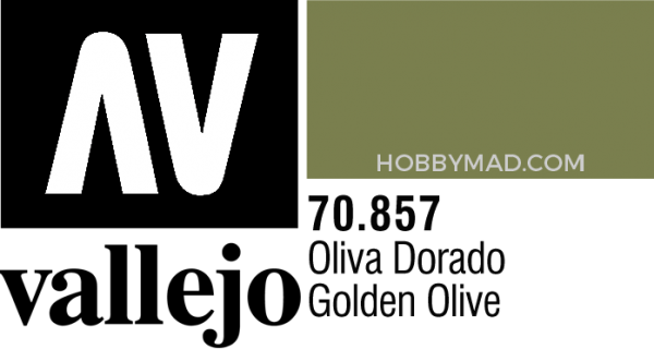70857 Model Colour - Golden Olive 17ml