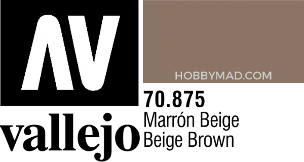 70875 Model Colour - Beige Brown 17ml