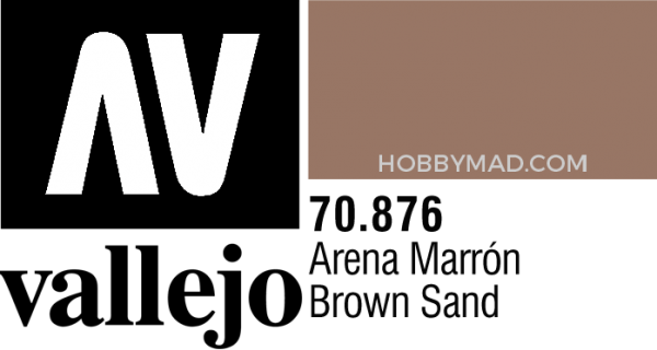 70876 Model Colour - Brown Sand 17ml