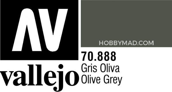 70888 Model Colour - Olive Grey 17ml