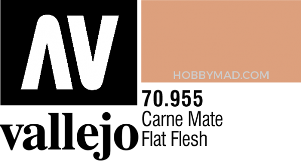 70955 Model Colour - Flat Flesh 17ml