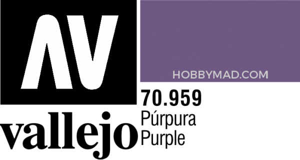 70959 Model Colour - Purple 17ml