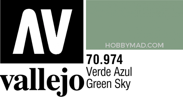70974 Model Colour - Green Sky 17ml