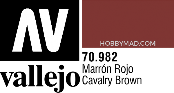 70982 Model Colour - Cavalry Brown 17ml